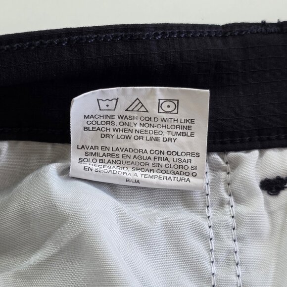 Wrangler All Terrain Pants Mens 30x32 Black Rip Stop No Fly Zone Tech Utility - Picture 11 of 16